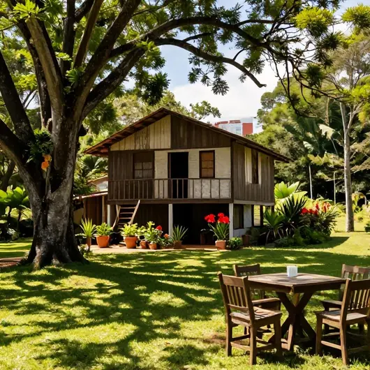 Descubra a Cabana do Jacarandá